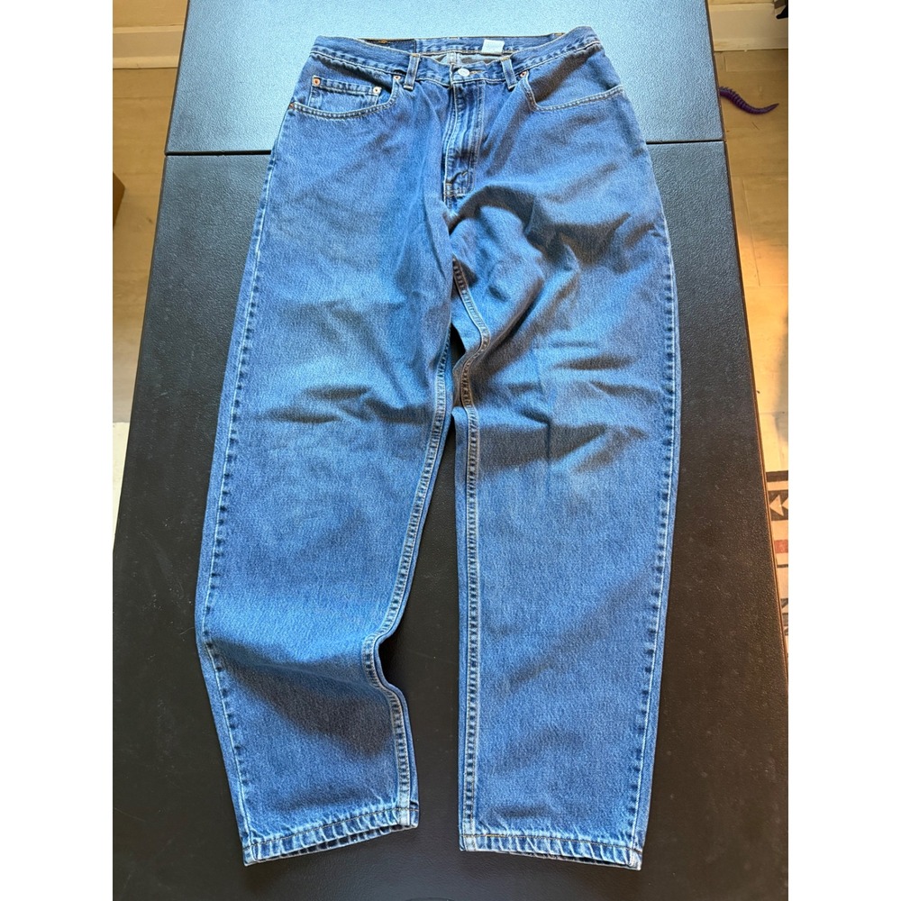2002 VTG Levis 560 Loose Fit Tapered Leg Jeans Blue Denim 32x32 Made in Canada